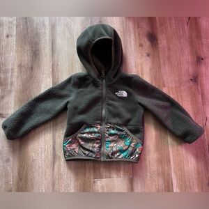The North Face Kids' forest Fleece full zip hoodie
